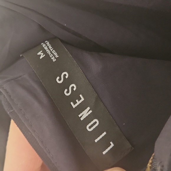 Lioness Blue Lush Strapless Linen-Blend Maxi Dress - Picture 7 of 9